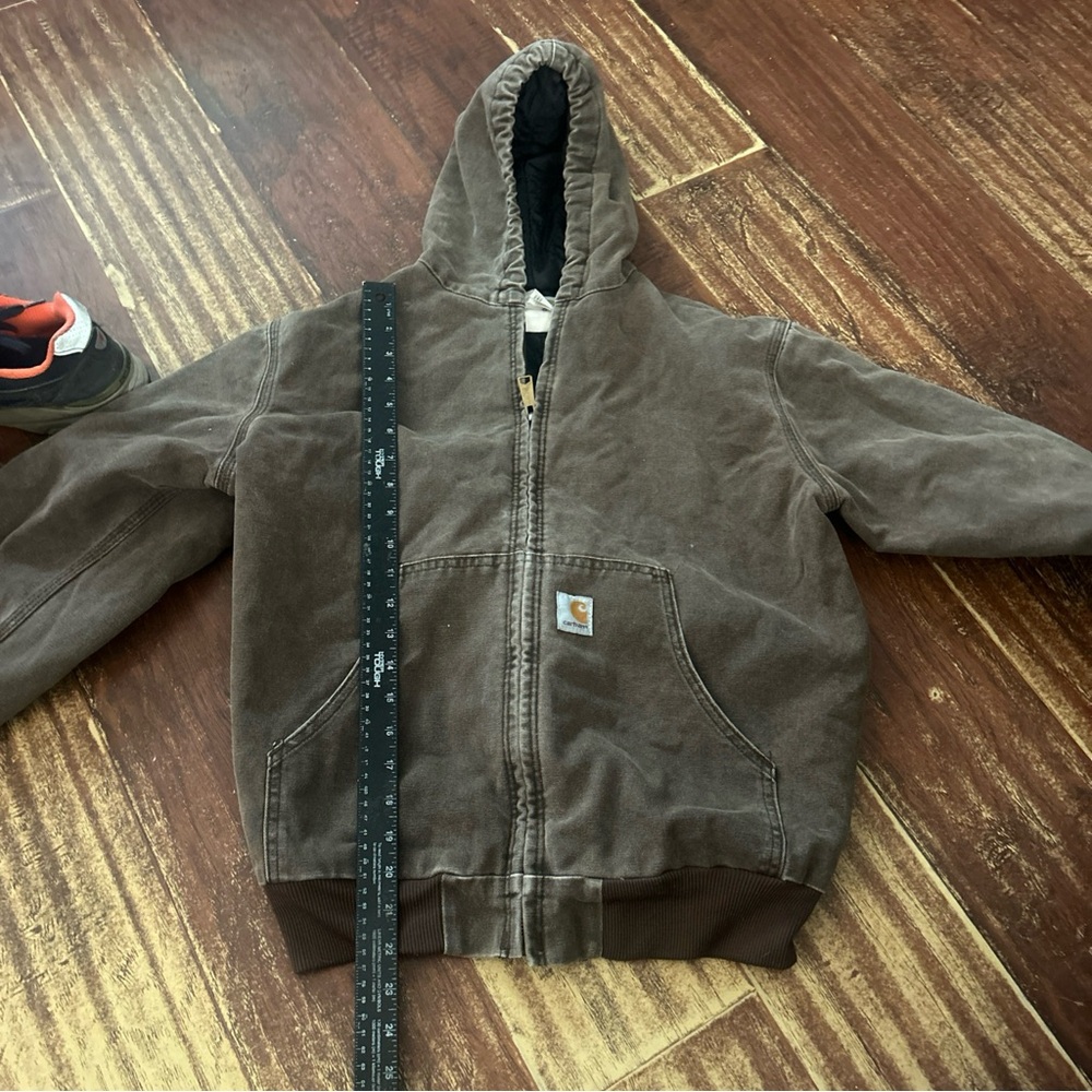 Xl Kids Carhartt Brown Coat 14-16